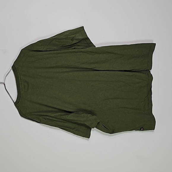CAT XXL olive green short sleeve shirt - Picture 3 of 6
